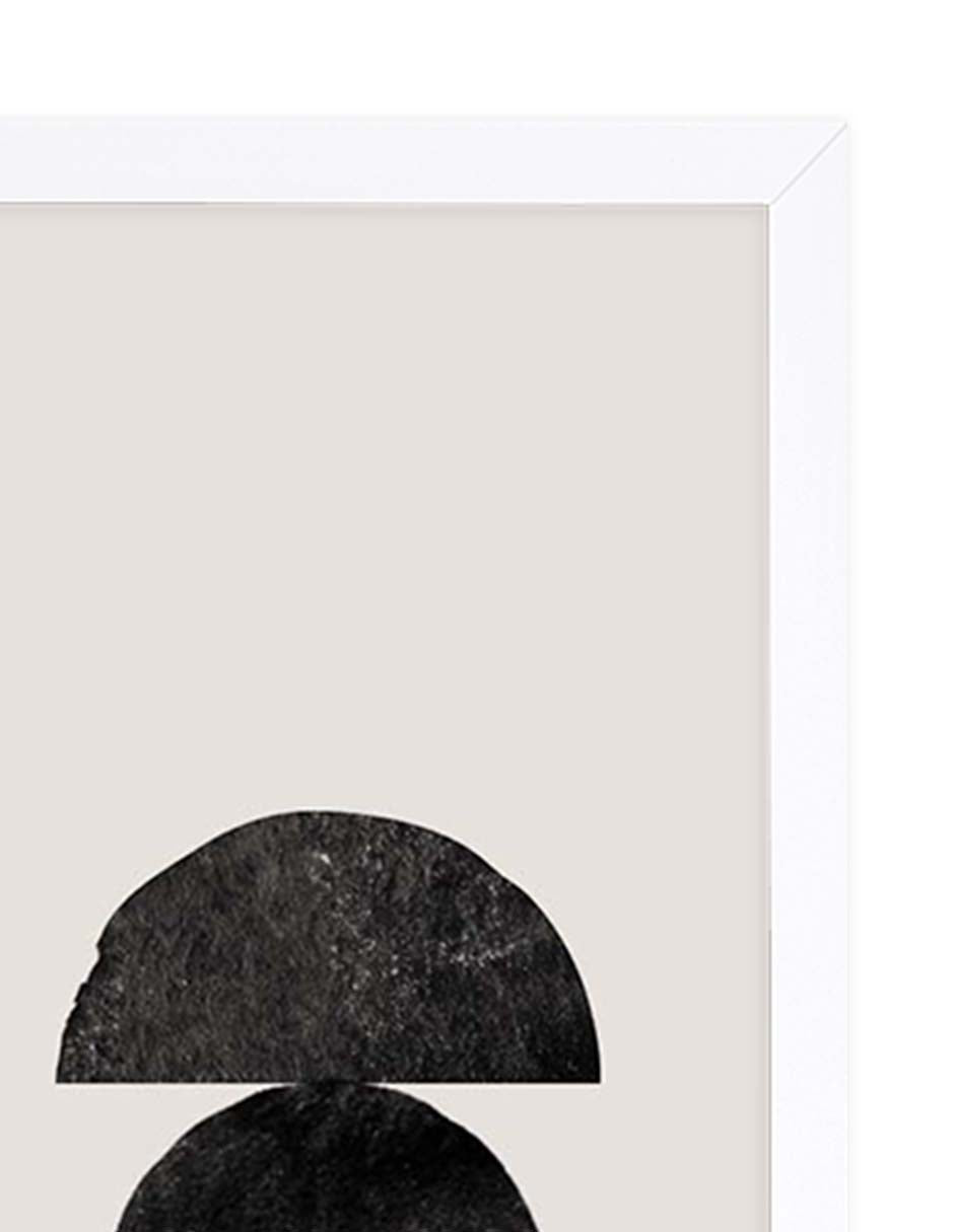Dúo Negro: cuadro decorativo, vista 5 (blanco detalle)