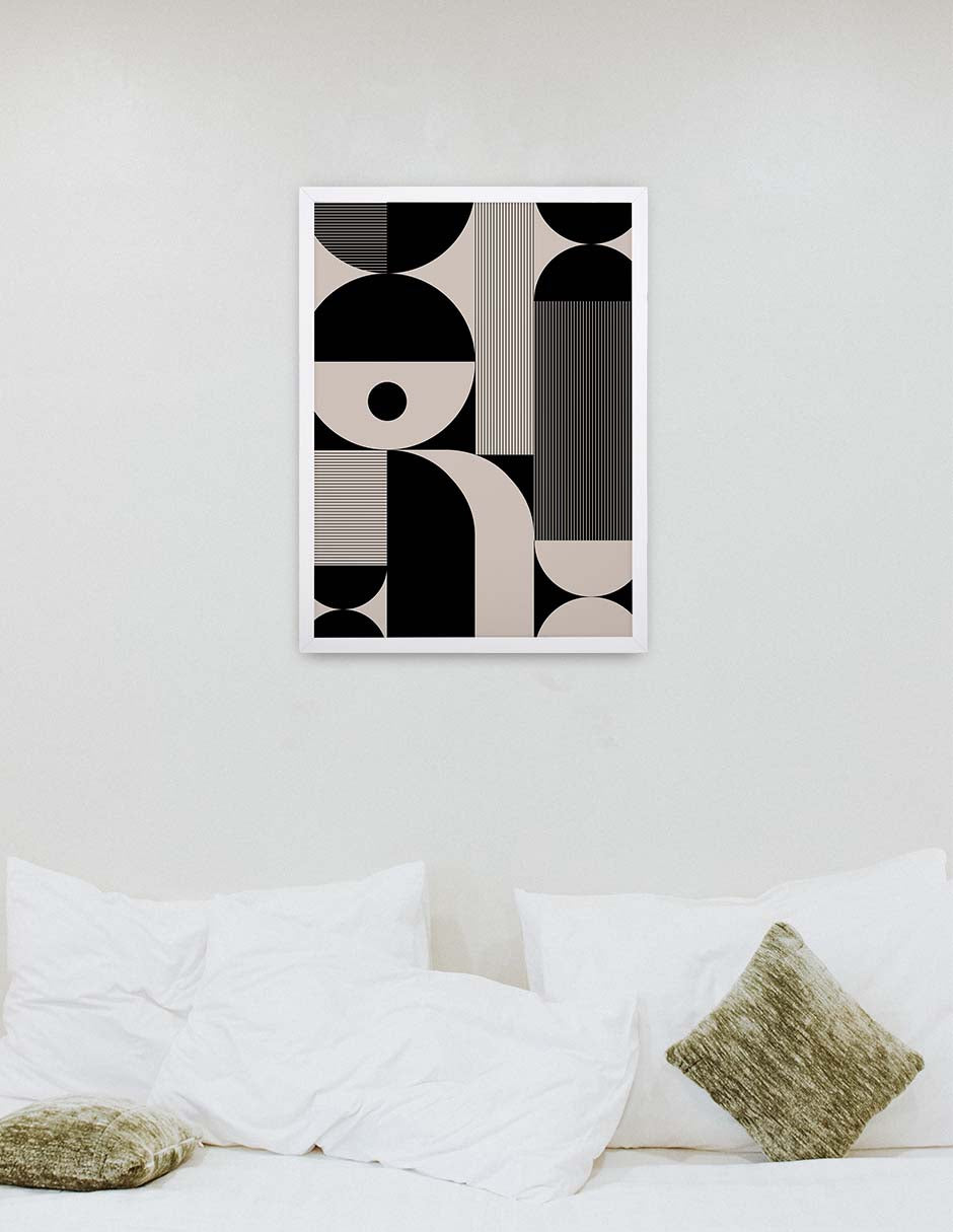 Engranaje: cuadro decorativo, vista 6 (blanco render)