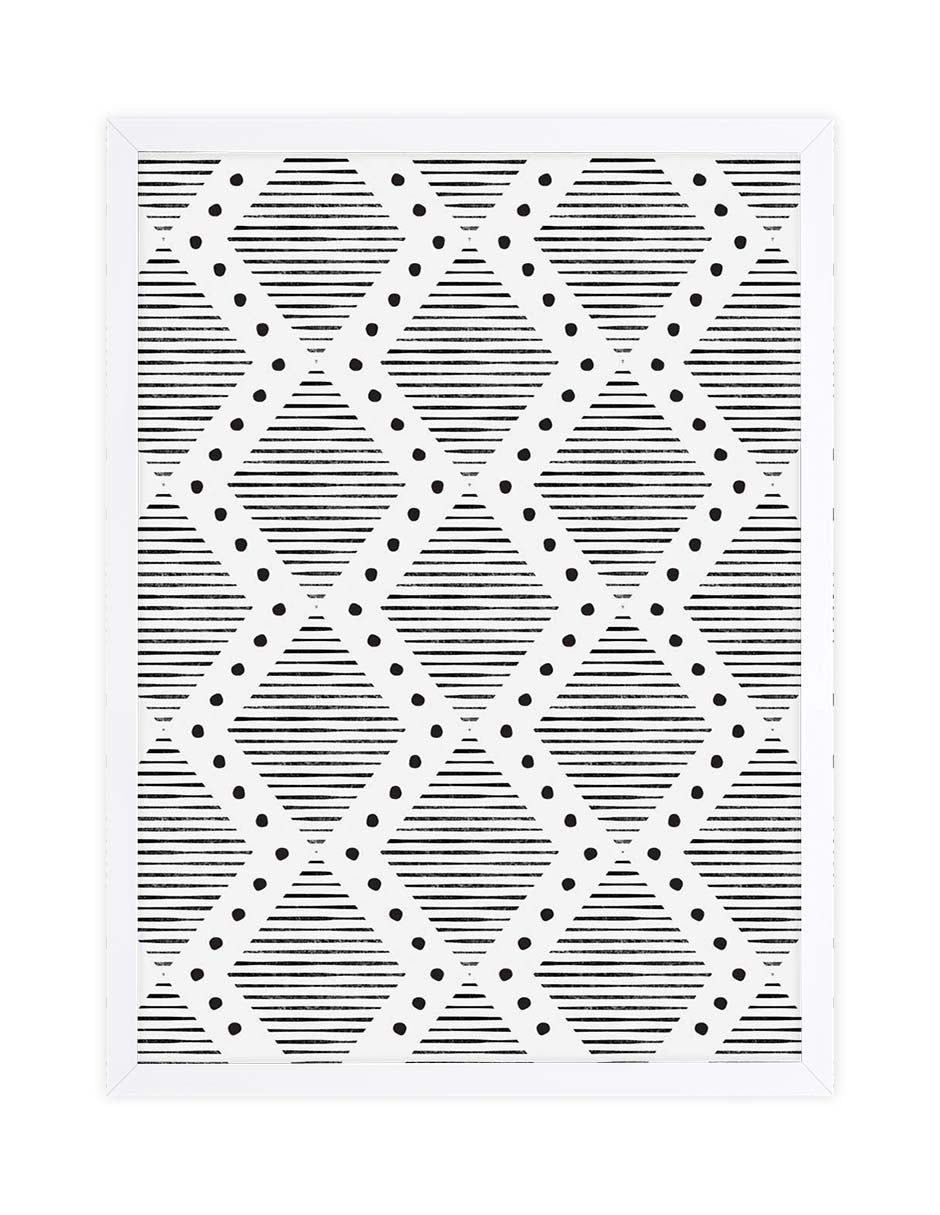 Enrejado: cuadro decorativo, vista 4 (blanco)