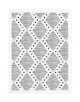 Enrejado: cuadro decorativo, vista 4 (blanco)