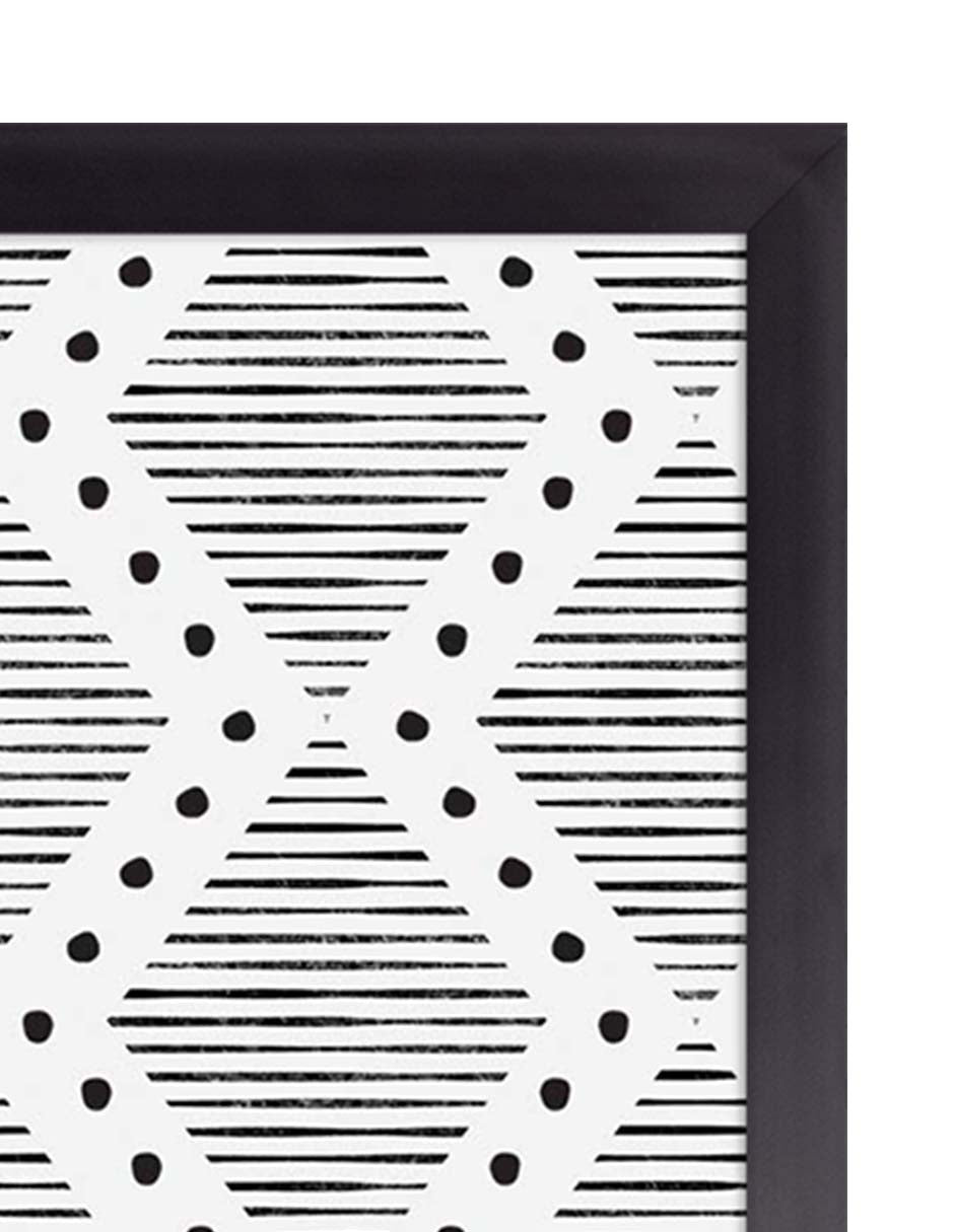 Enrejado: cuadro decorativo, vista 2 (negro detalle)