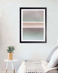 Ensenada: cuadro decorativo, vista 3 (negro render)