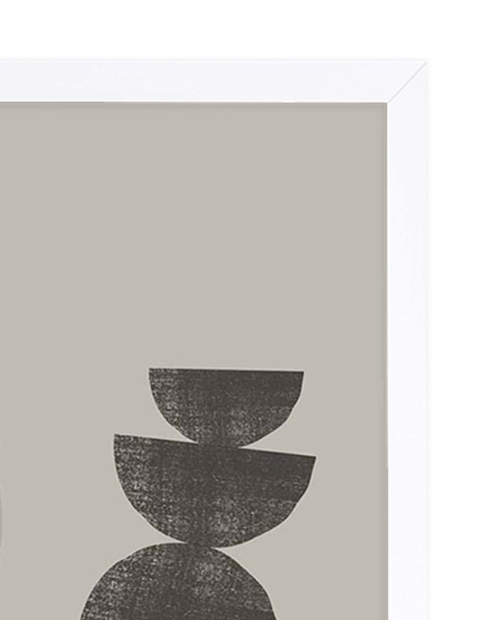 Equilibrio: cuadro decorativo, vista 5 (blanco detalle)