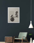 Equilibrio: cuadro decorativo, vista 6 (blanco render)