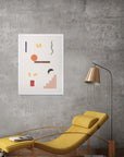 Escalera de Colores: cuadro decorativo, vista 6 (blanco render)