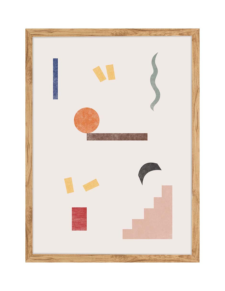 Escalera de Colores: cuadro decorativo, vista 7 (madera)