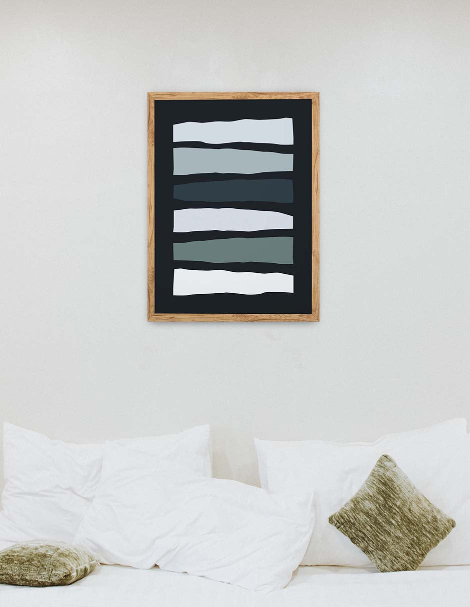 Escarcha: cuadro decorativo, vista 9 (madera render)