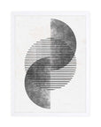 Espejismo Gris: cuadro decorativo, vista 4 (blanco)