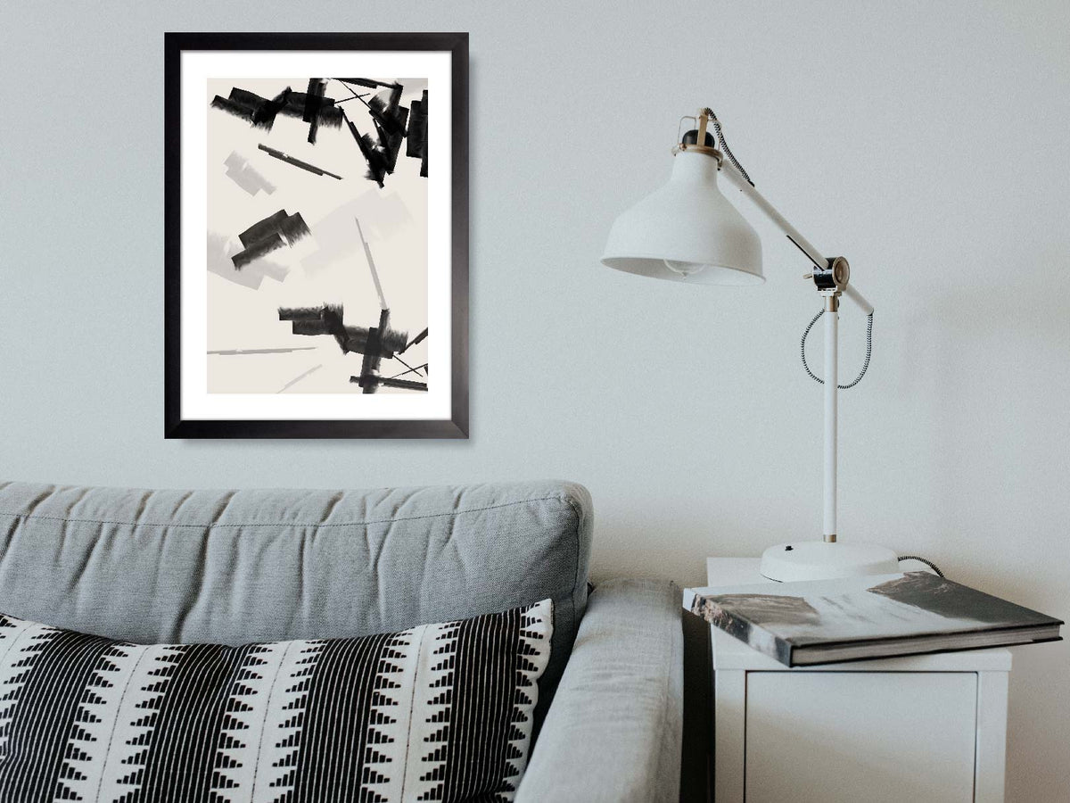 Esquirlas: cuadro decorativo, vista 2 (rendersala)