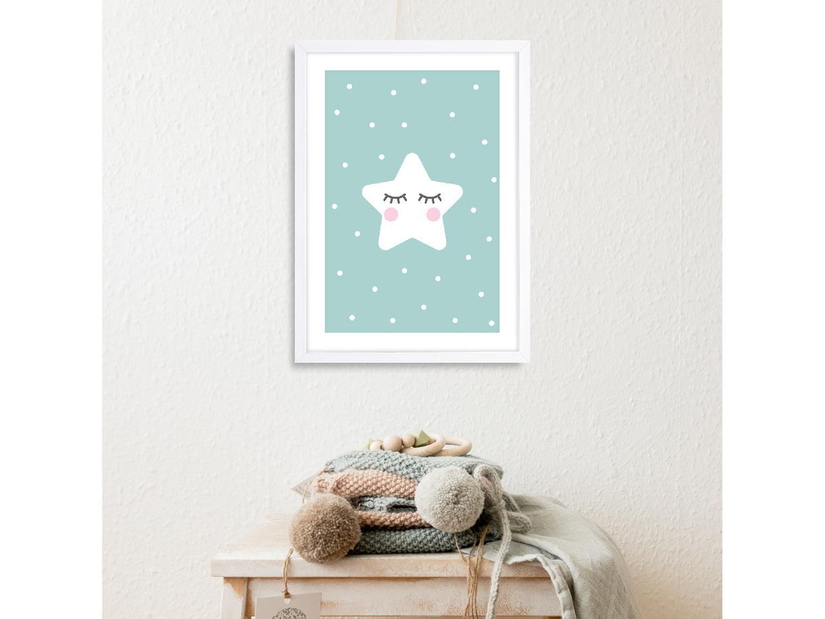 Estrellita: cuadro decorativo, vista 2 (c render 1 01)