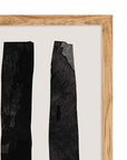Exclamación: cuadro decorativo, vista 8 (madera detalle)