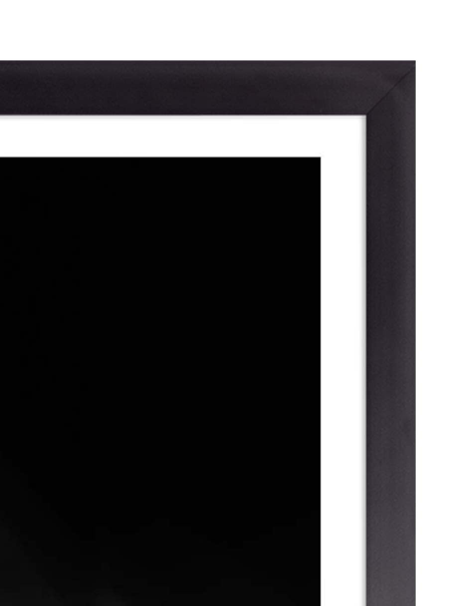 Facetas: cuadro decorativo, vista 2 (negro detalle)