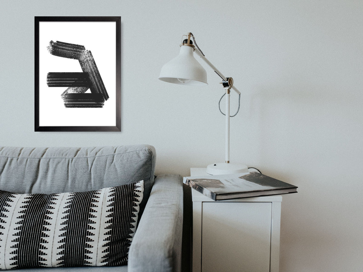 Flecha: cuadro decorativo, vista 2 (render 01)
