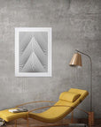 Fuga: cuadro decorativo, vista 6 (blanco render)