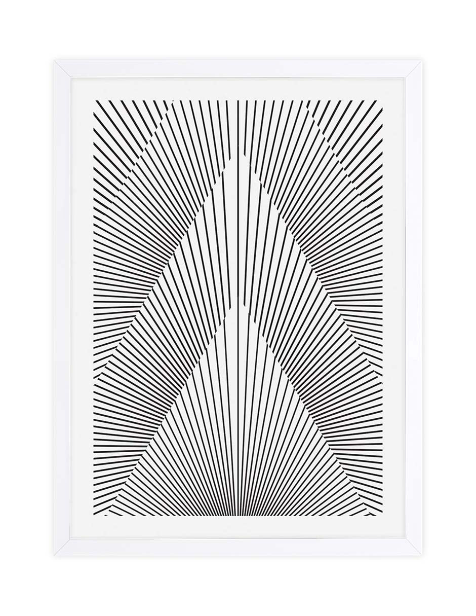 Fuga: cuadro decorativo, vista 4 (blanco)