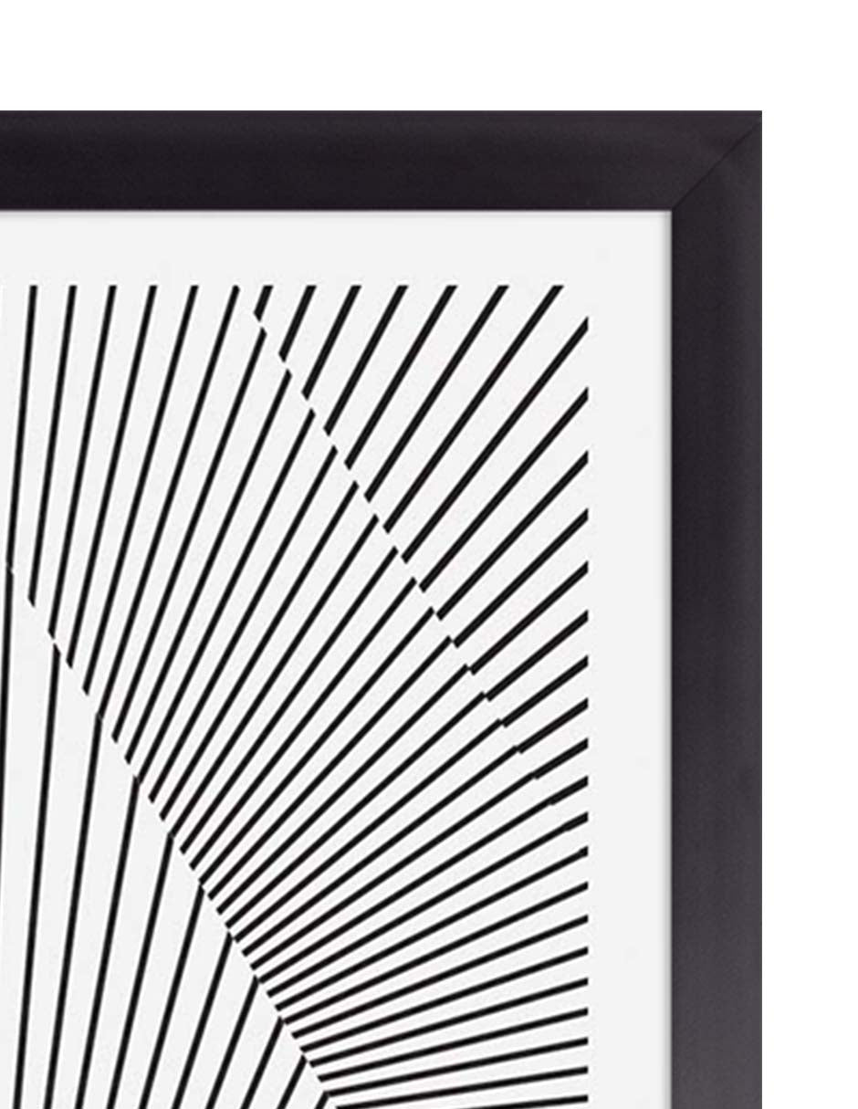 Fuga: cuadro decorativo, vista 2 (negro detalle)