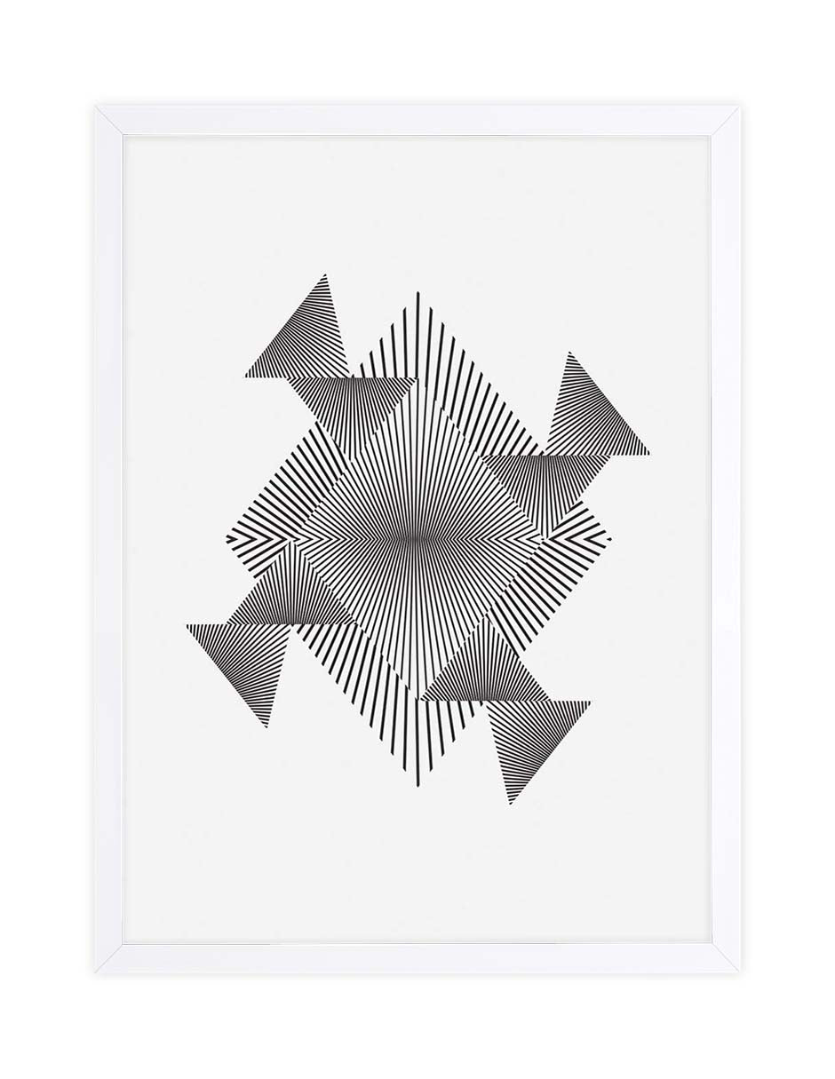Girasol: cuadro decorativo, vista 4 (blanco)