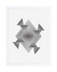 Girasol: cuadro decorativo, vista 4 (blanco)