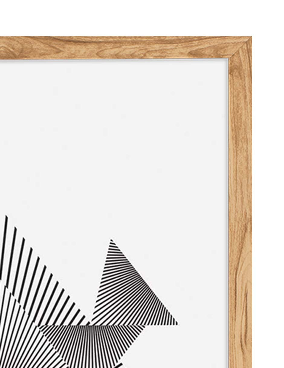Girasol: cuadro decorativo, vista 8 (madera detalle)