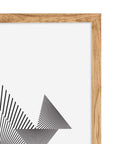 Girasol: cuadro decorativo, vista 8 (madera detalle)