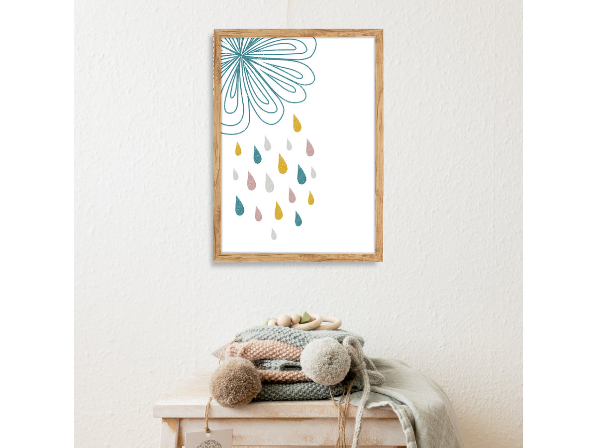 Gotitas: cuadro decorativo, vista 2 (c render 01)
