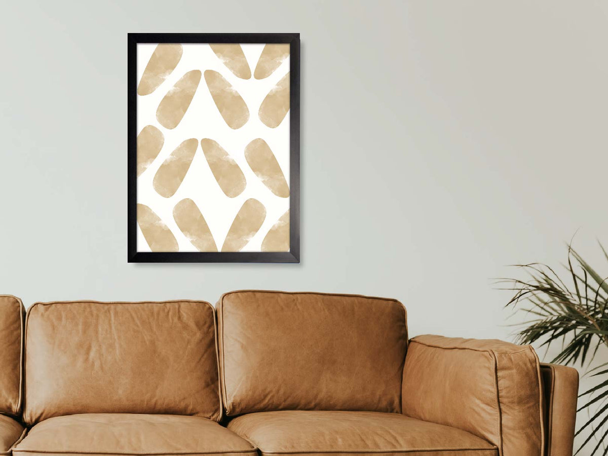 Granos Dorados: cuadro decorativo, vista 2 (render)