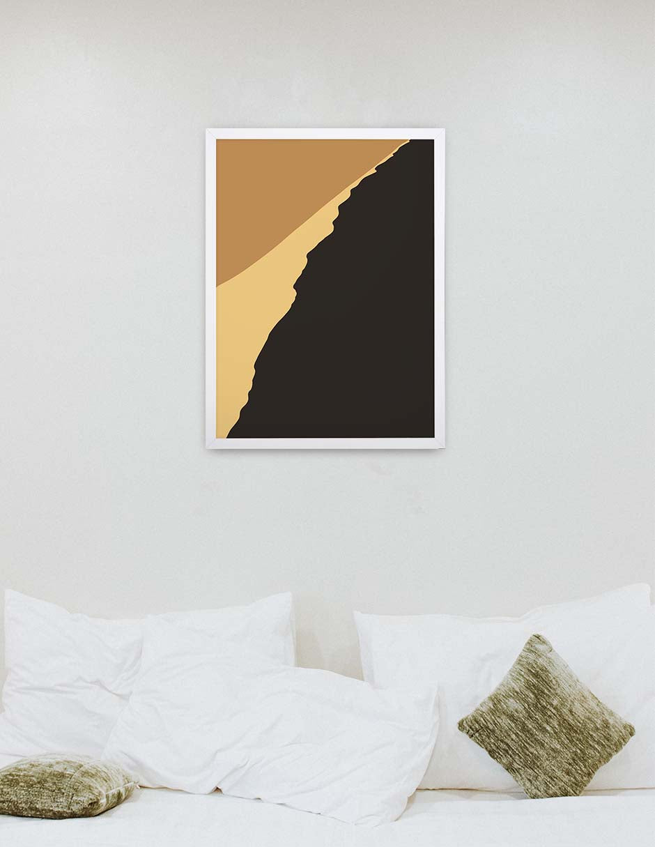 Grieta: cuadro decorativo, vista 6 (blanco render)