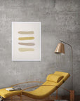 Hamacas: cuadro decorativo, vista 6 (blanco render)