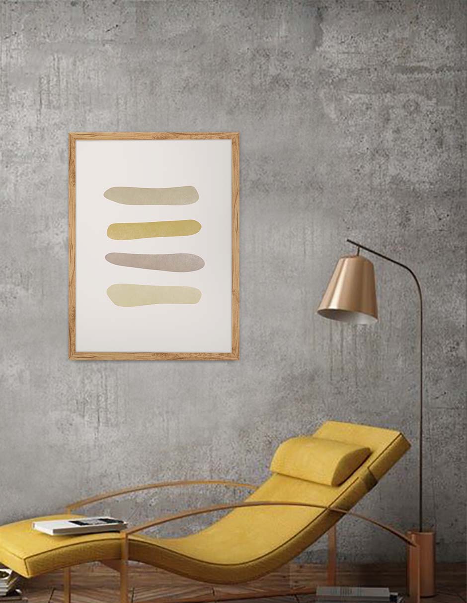 Hamacas: cuadro decorativo, vista 9 (madera render)