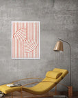 Hilo Rojo: cuadro decorativo, vista 6 (blanco render)