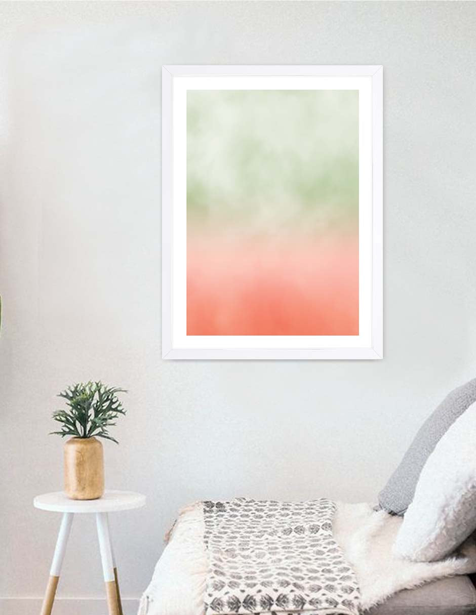 Jardín Brumoso: cuadro decorativo, vista 6 (blanco render)