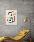 Kermés: cuadro decorativo, vista 9 (madera render)