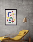 Kermés: cuadro decorativo, vista 3 (negro render)