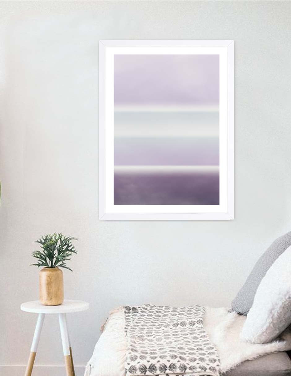 Lavanda: cuadro decorativo, vista 6 (blanco render)