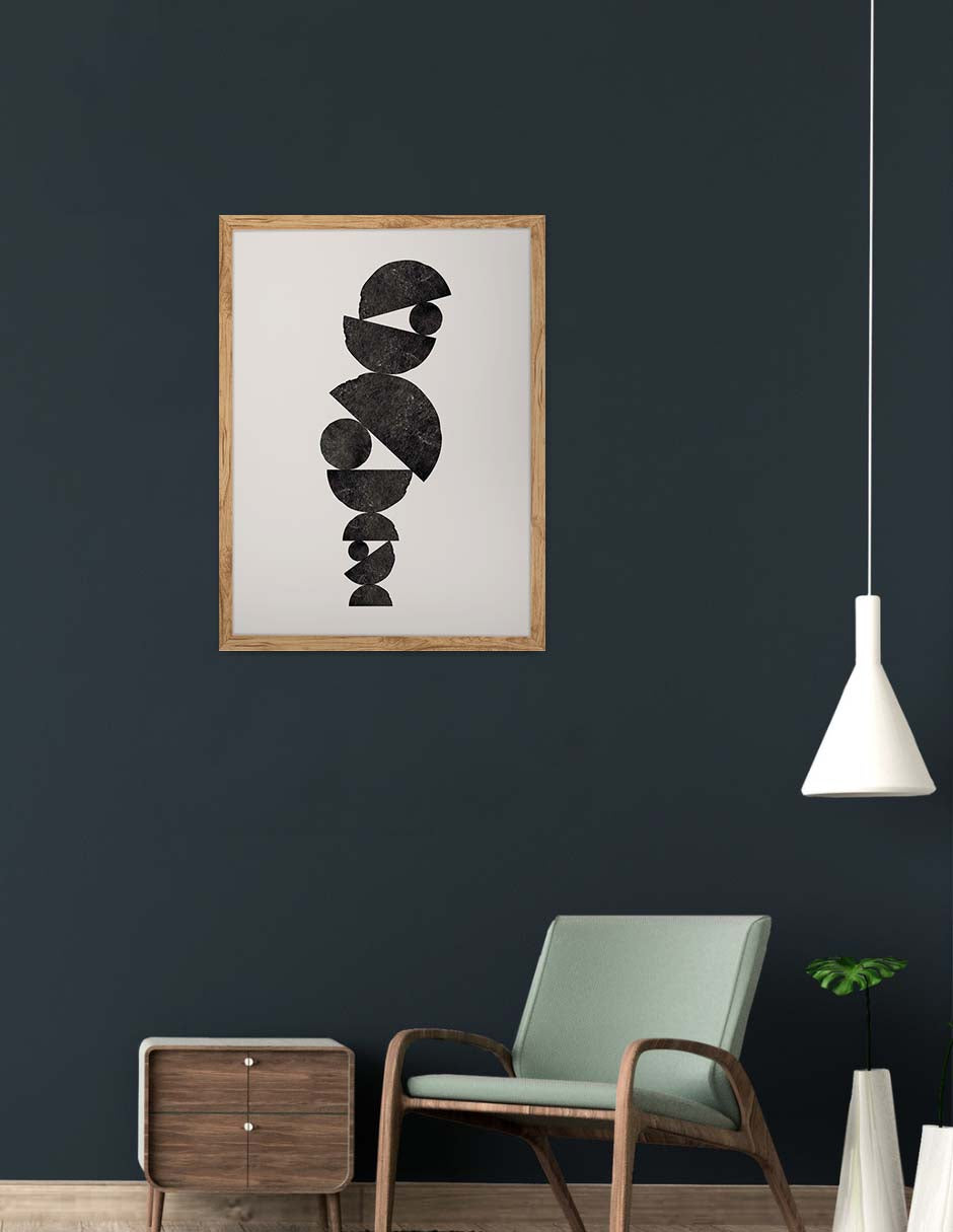 Malabar: cuadro decorativo, vista 9 (madera render)