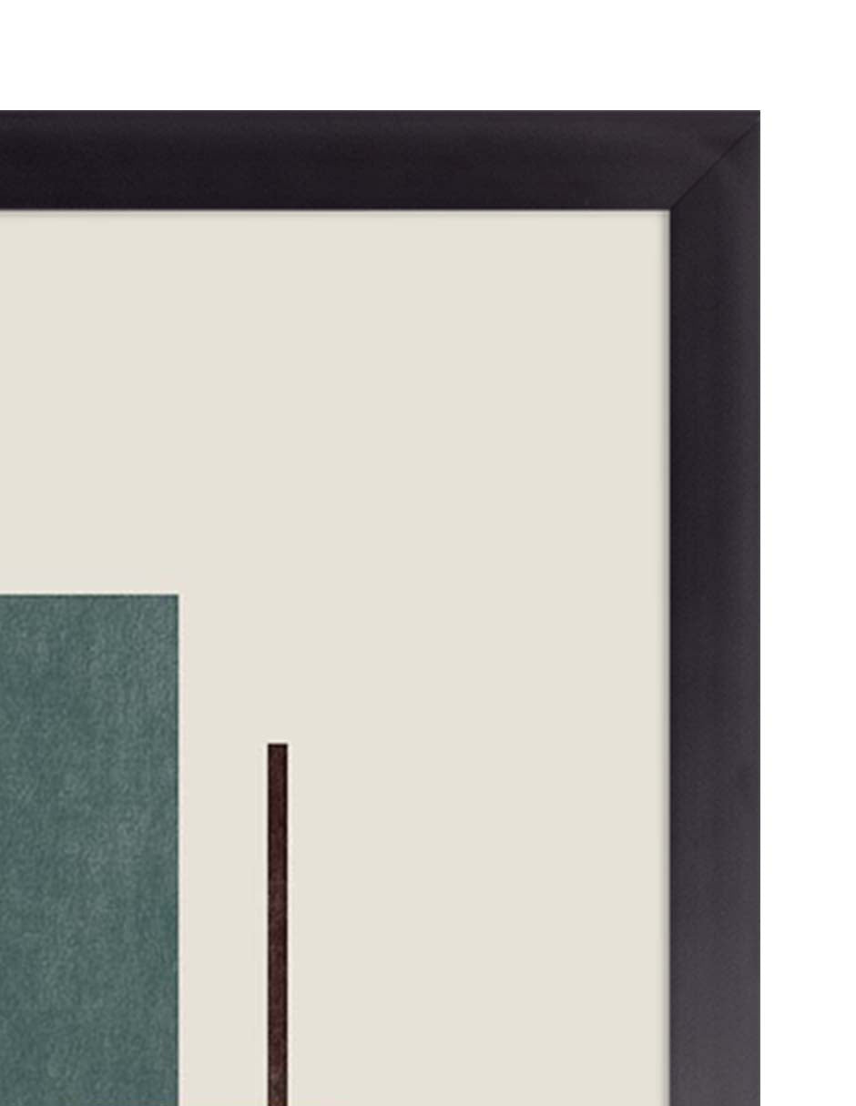 Mástil: cuadro decorativo, vista 2 (negro detalle)