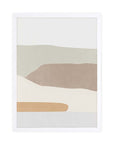 Mesetas: cuadro decorativo, vista 4 (blanco)