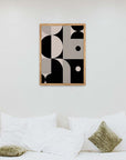 Metrónomo: cuadro decorativo, vista 9 (madera render)