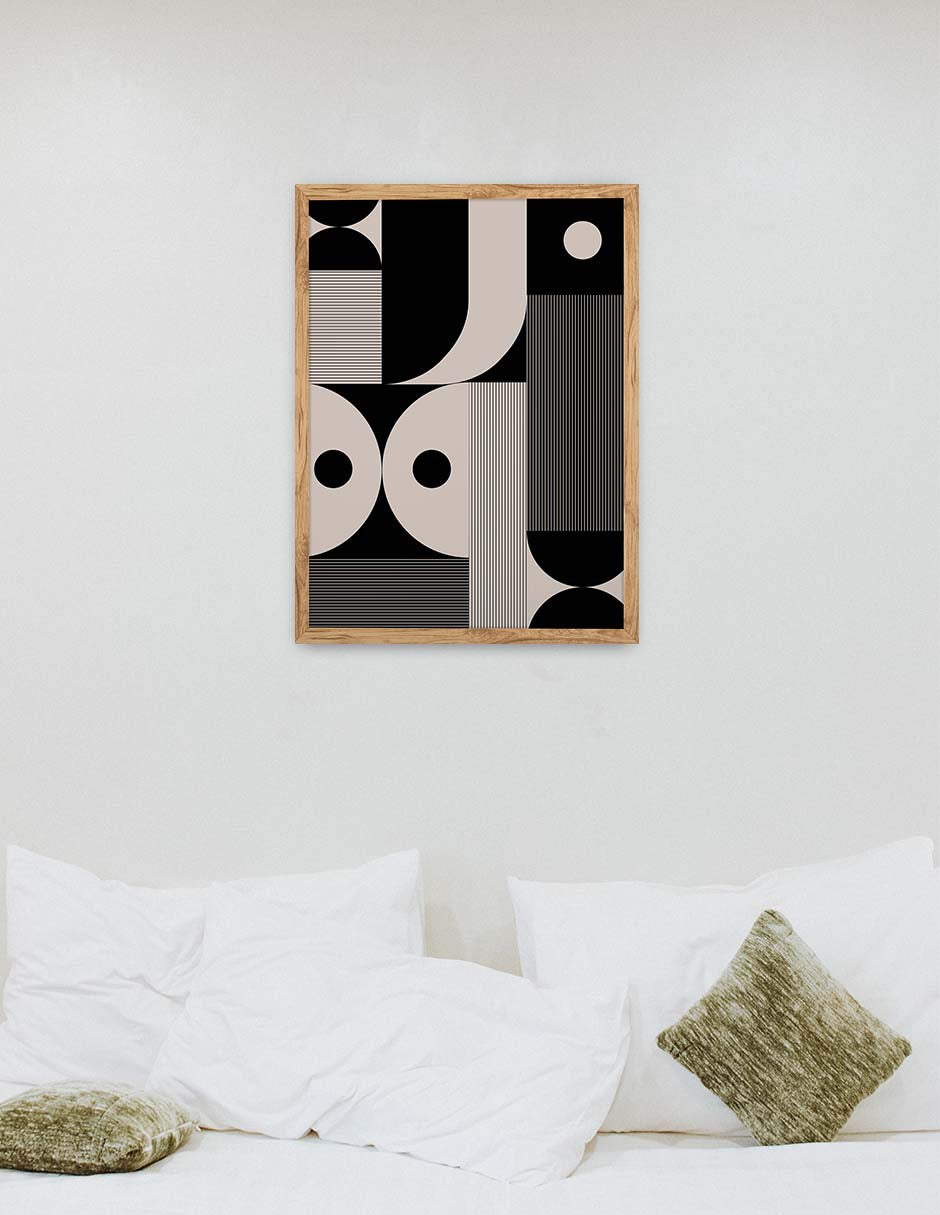 Mirada: cuadro decorativo, vista 9 (madera render)