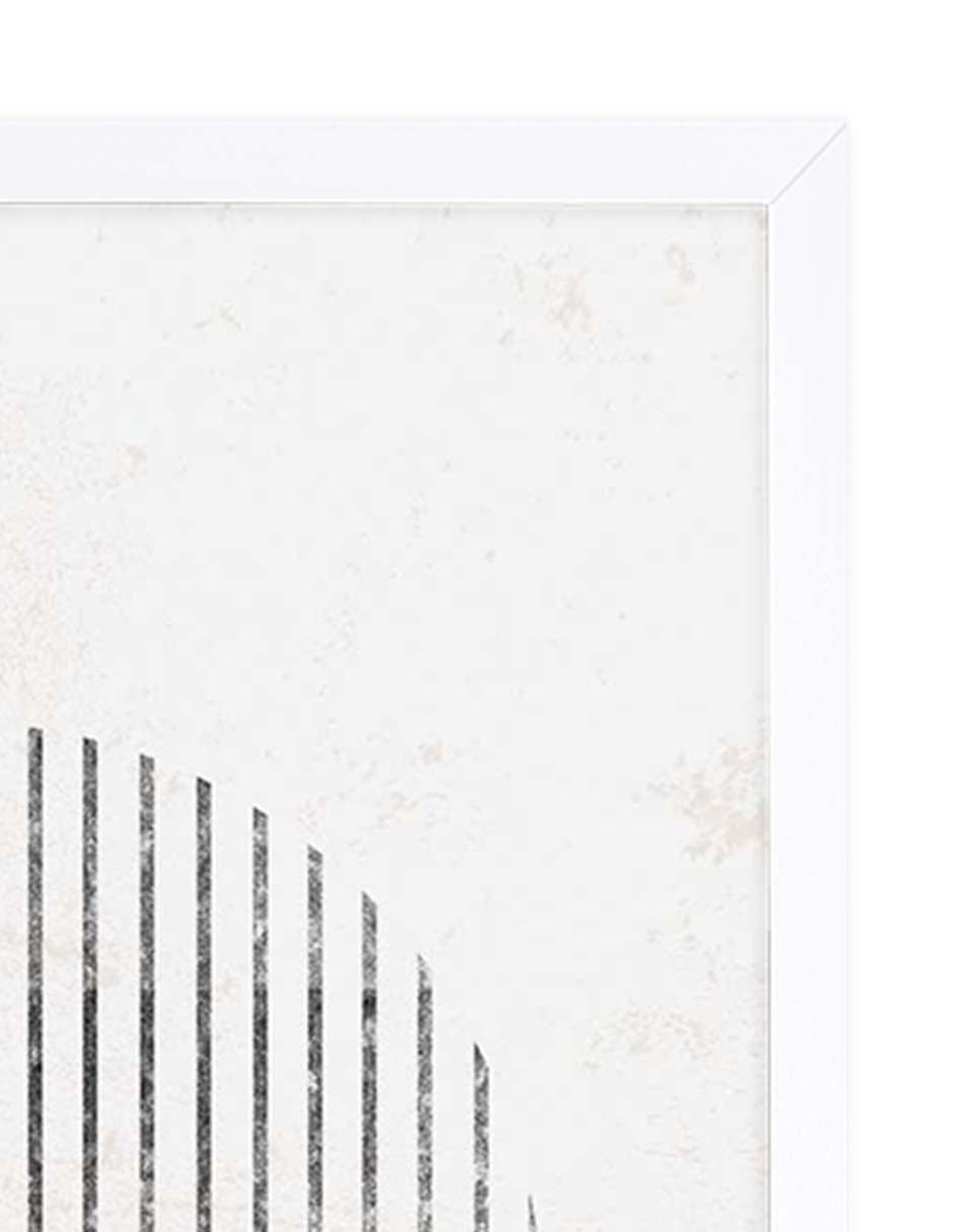 Mitades: cuadro decorativo, vista 5 (blanco detalle)