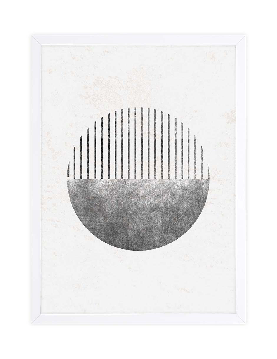 Mitades: cuadro decorativo, vista 4 (blanco)