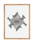 Molinete: cuadro decorativo, vista 7 (madera)