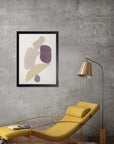 Moras: cuadro decorativo, vista 3 (negro render)