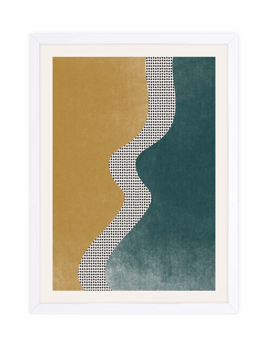 Mostaza y Pino: cuadro decorativo, vista 4 (blanco)
