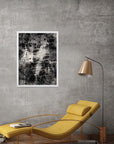 Muro Desgastado: cuadro decorativo, vista 6 (blanco render)