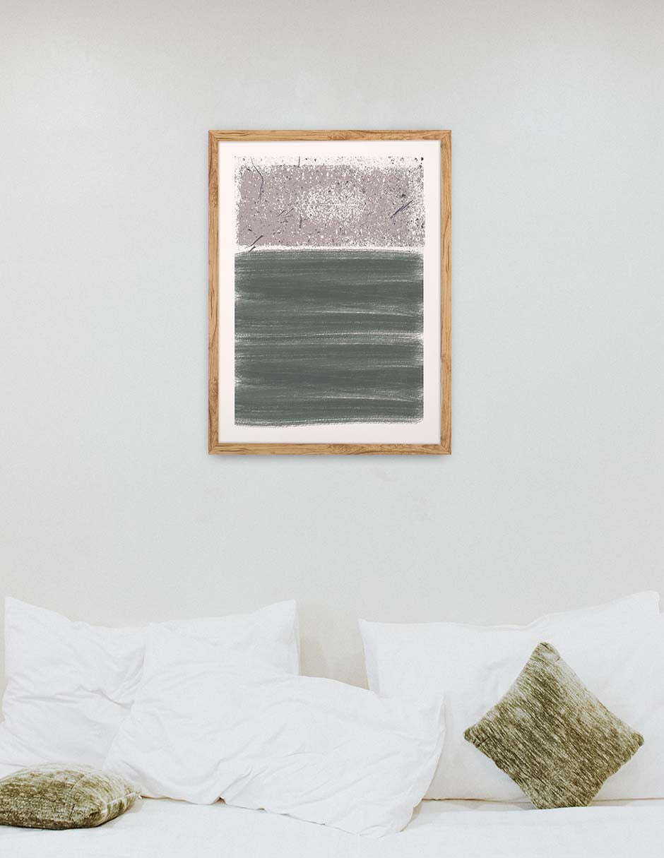 Musgo: cuadro decorativo, vista 9 (madera render)