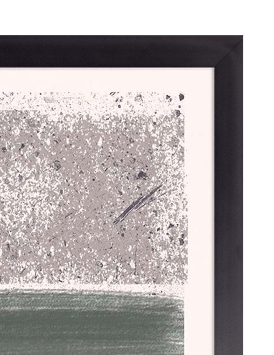 Musgo: cuadro decorativo, vista 2 (negro detalle)