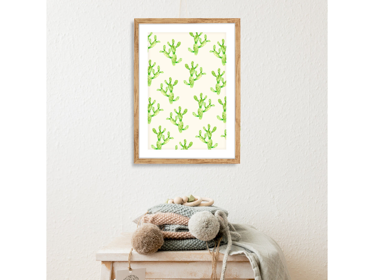 Nopalera: cuadro decorativo, vista 2 (c render 1 01)