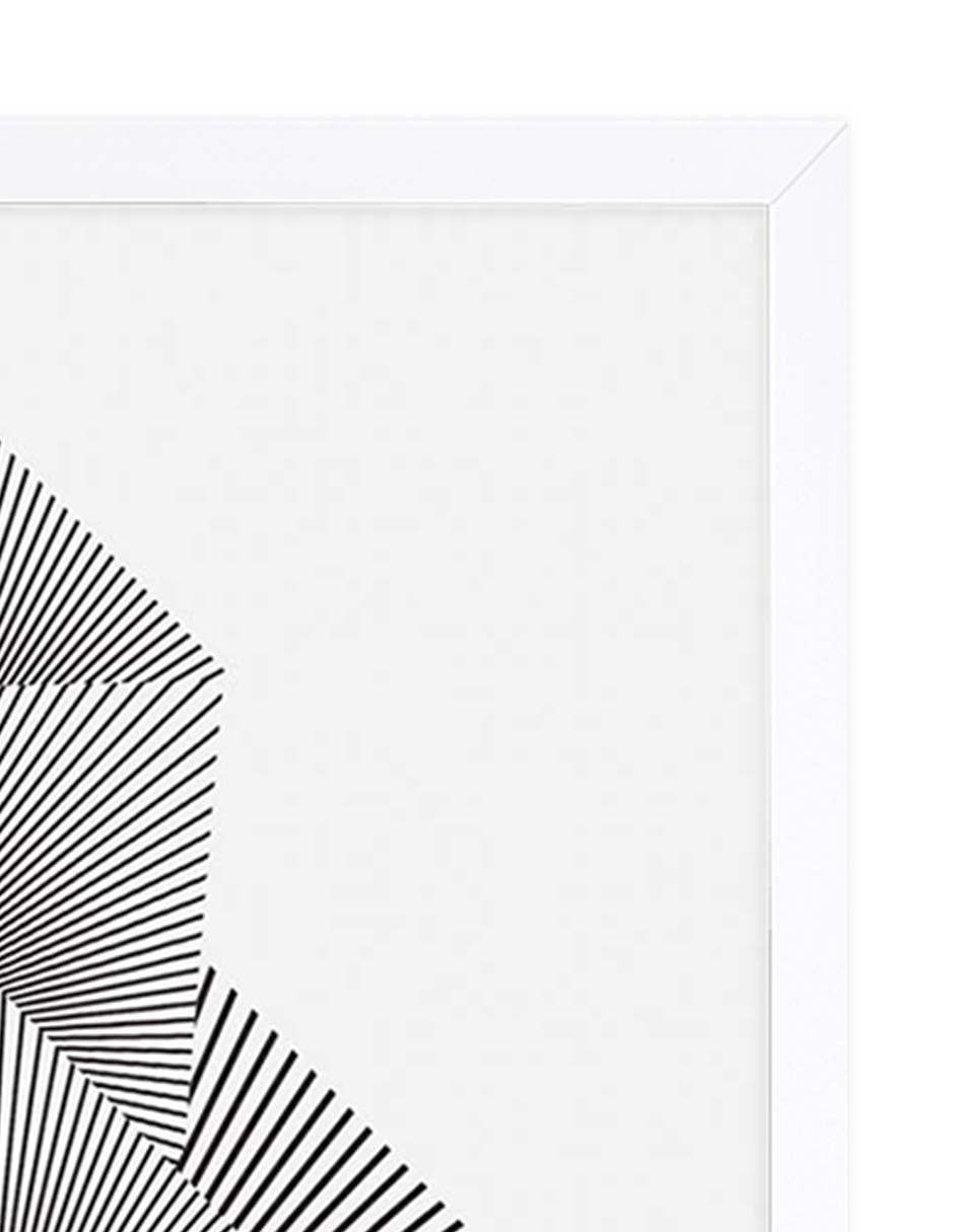 Origami: cuadro decorativo, vista 5 (blanco detalle)