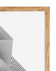Origami: cuadro decorativo, vista 8 (madera detalle)